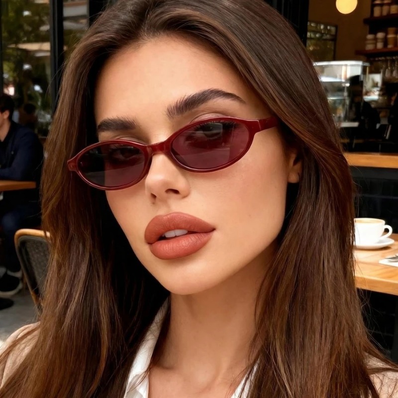 Sunglasses Cat Eye - نظارات شمسية جديدة بتصميم عين القطة