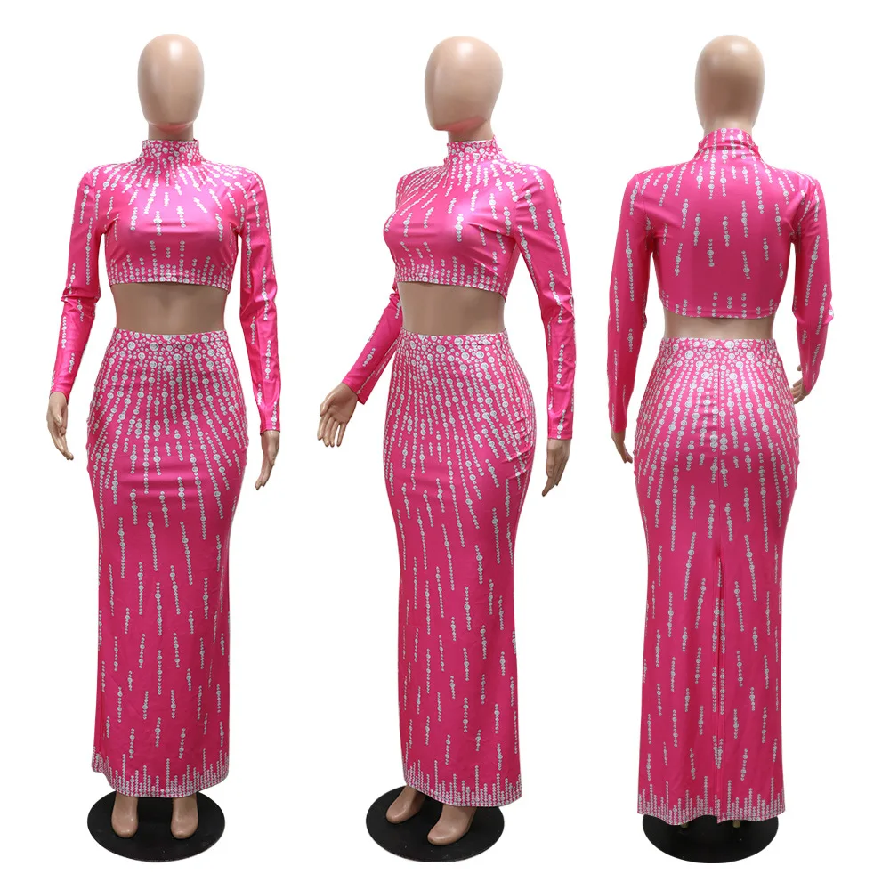 طقم نسائي قطع علوية قصيرة مطبو - مراجعة Crop Top Crochet وسعره
