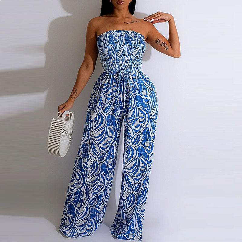جمبسوت نسائي أنيق بطبعة زهور و - مراجعة Romper Floral Print وسعره