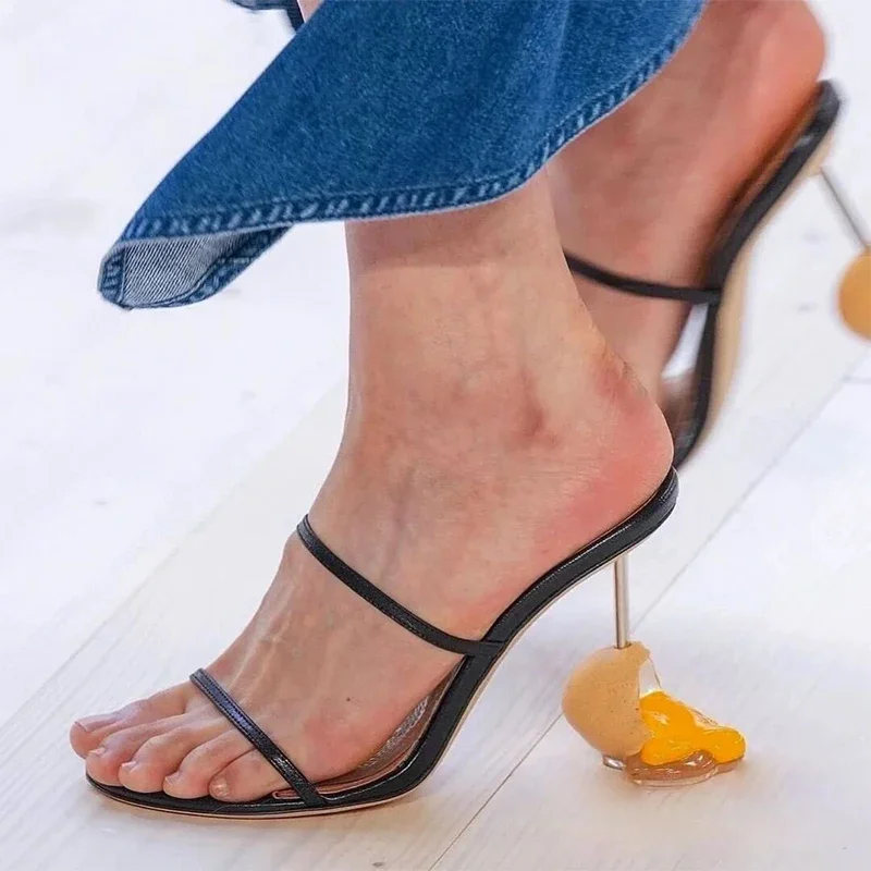 صنادل صيفية Strappy بكعب عالٍ  - مراجعة Sandal Strappy Heeled وسعره