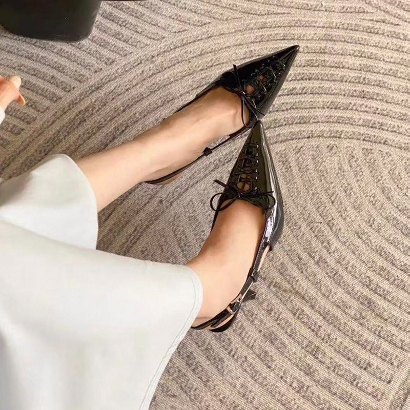 صنادل نسائية بكعب عالٍ رفيع عل - مراجعة Sandal Strappy Heeled وسعره