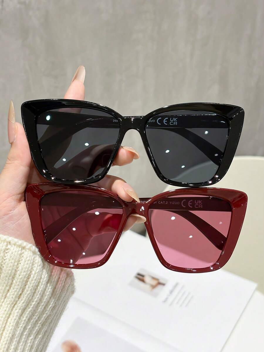 زوج واحد من النظارات البلاستيك - مراجعة Sunglasses Cat Eye وسعره