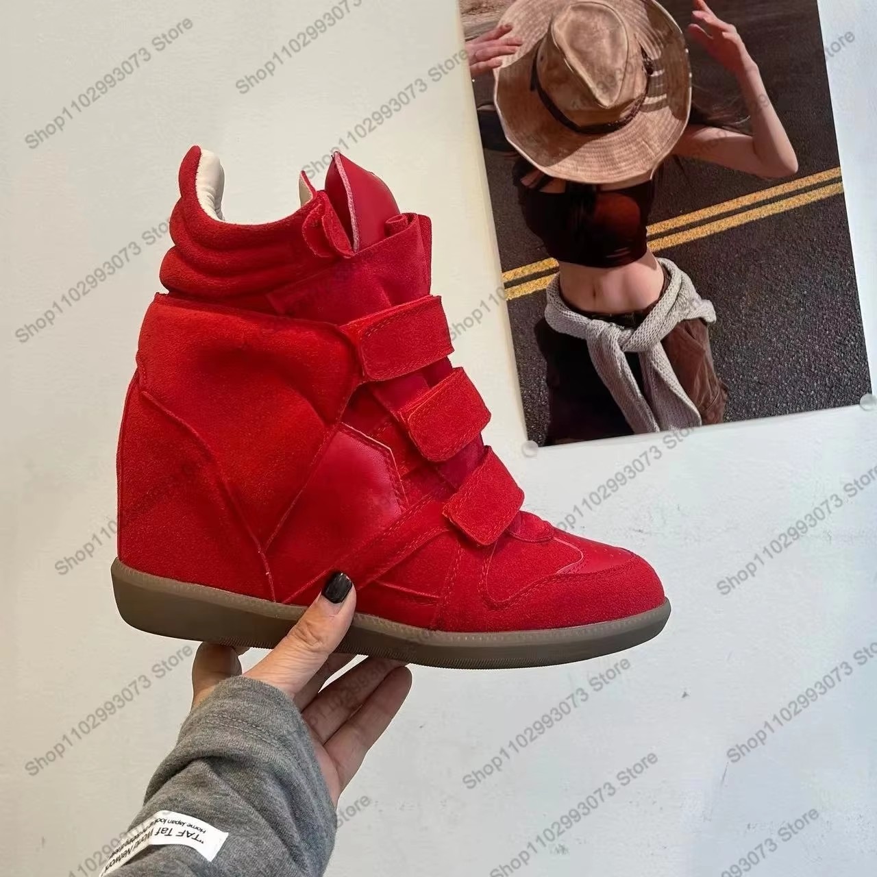 أحذية رياضية نسائية بكعب خفي و - مراجعة Wedge Espadrille Women وسعره